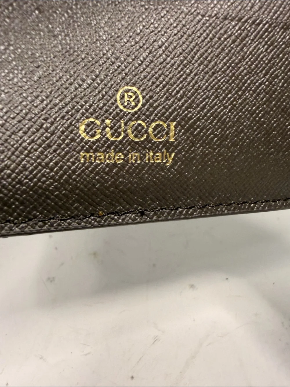Gucci authentic brown